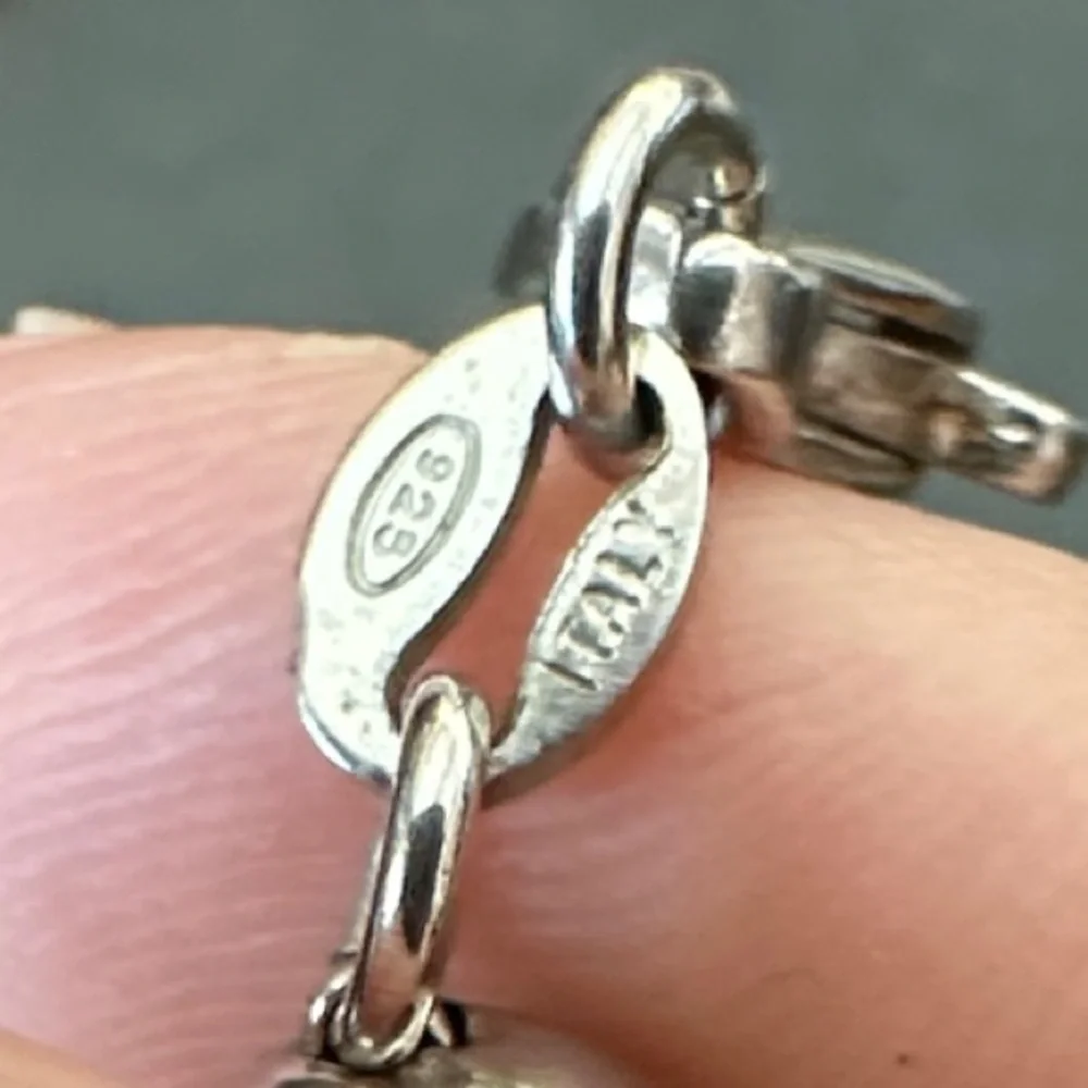 Ross Simons Sterling Silver with 22kt Gold Overlay Bracelet q - Picture 4 of 6